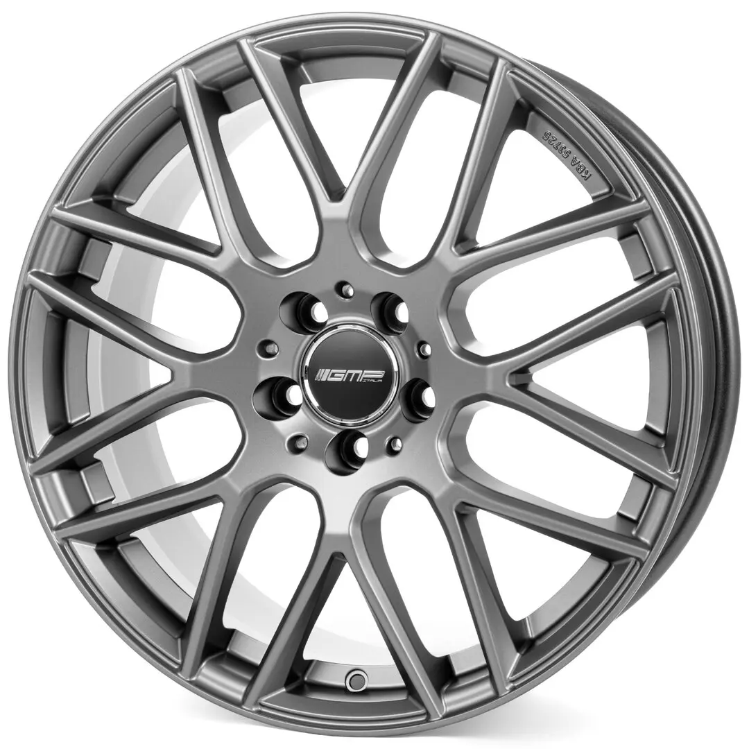 GMP BERGHEM 11.5X21 5X130 ET61/71.6 šedá/stříbrná