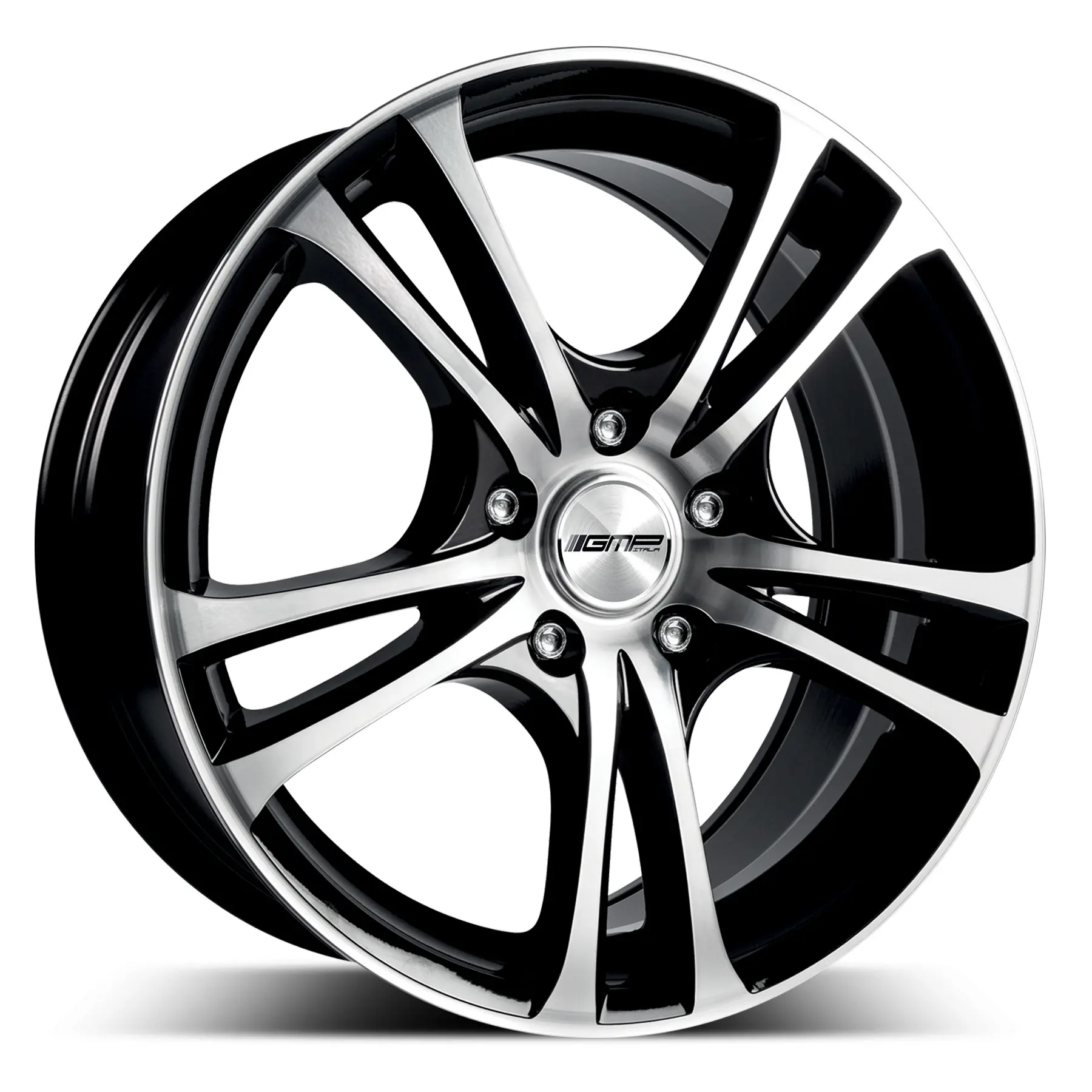 GMP EASY-R 6.5X15 4X98 ET35 černá/stříbrná