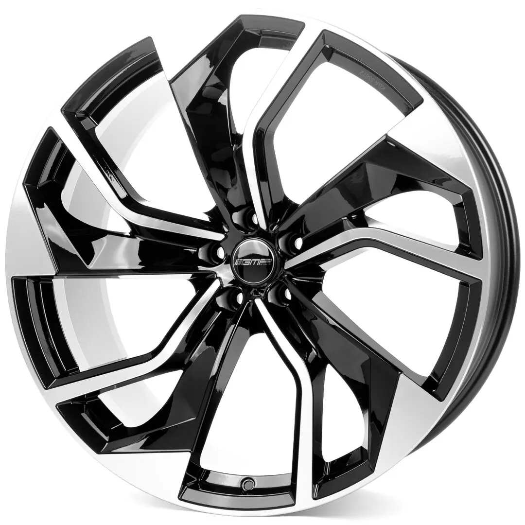 GMP REBEL 10X23 5X112 ET30/66.5 černá/stříbrná