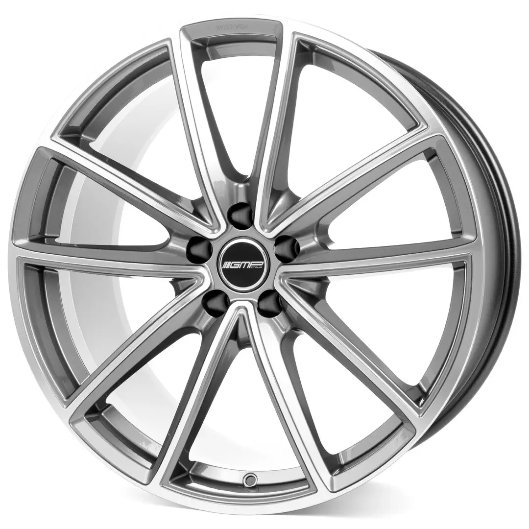 GMP TITAN 9.5X20 5X112 ET26/66.5 šedá/stříbrná
