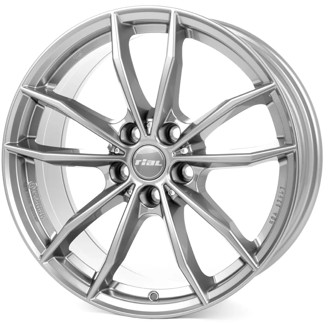 RIAL X12 8X18 5X112 ET15/66.5 šedá
