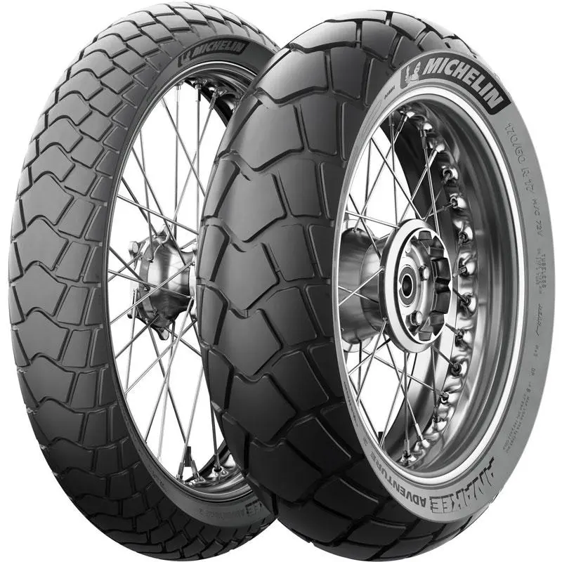 MICHELIN SET PNEUMATIK (CAI021646/26) 120/70R19 ANAKEE ADVENTURE 2 60V M/C TL/TT PŘEDNÍ DOT 2026 + (CAI997715/26) 150/70R17 ANAKEE ADVENTURE 2 69V M/C