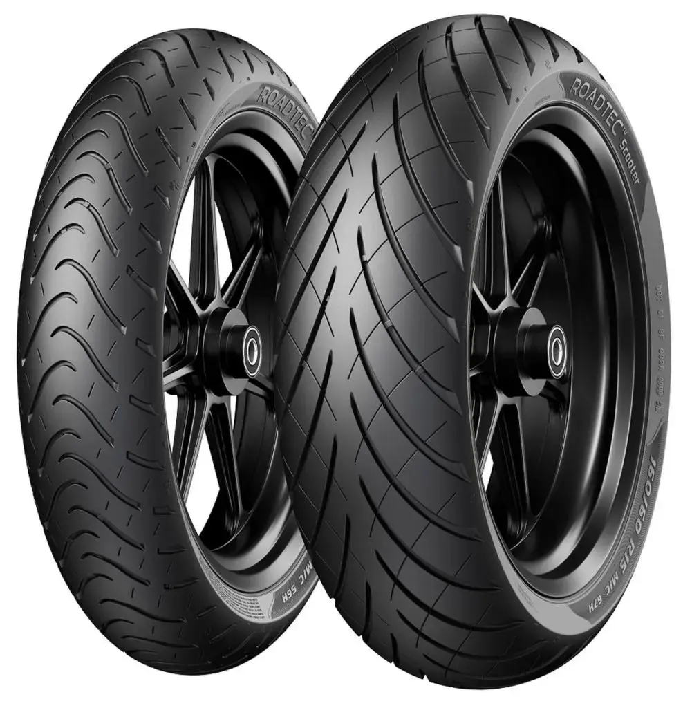 METZELER 100/90-10 ROADTEC SCOOTER 61J REINF TL FRONT/REAR DOT2025