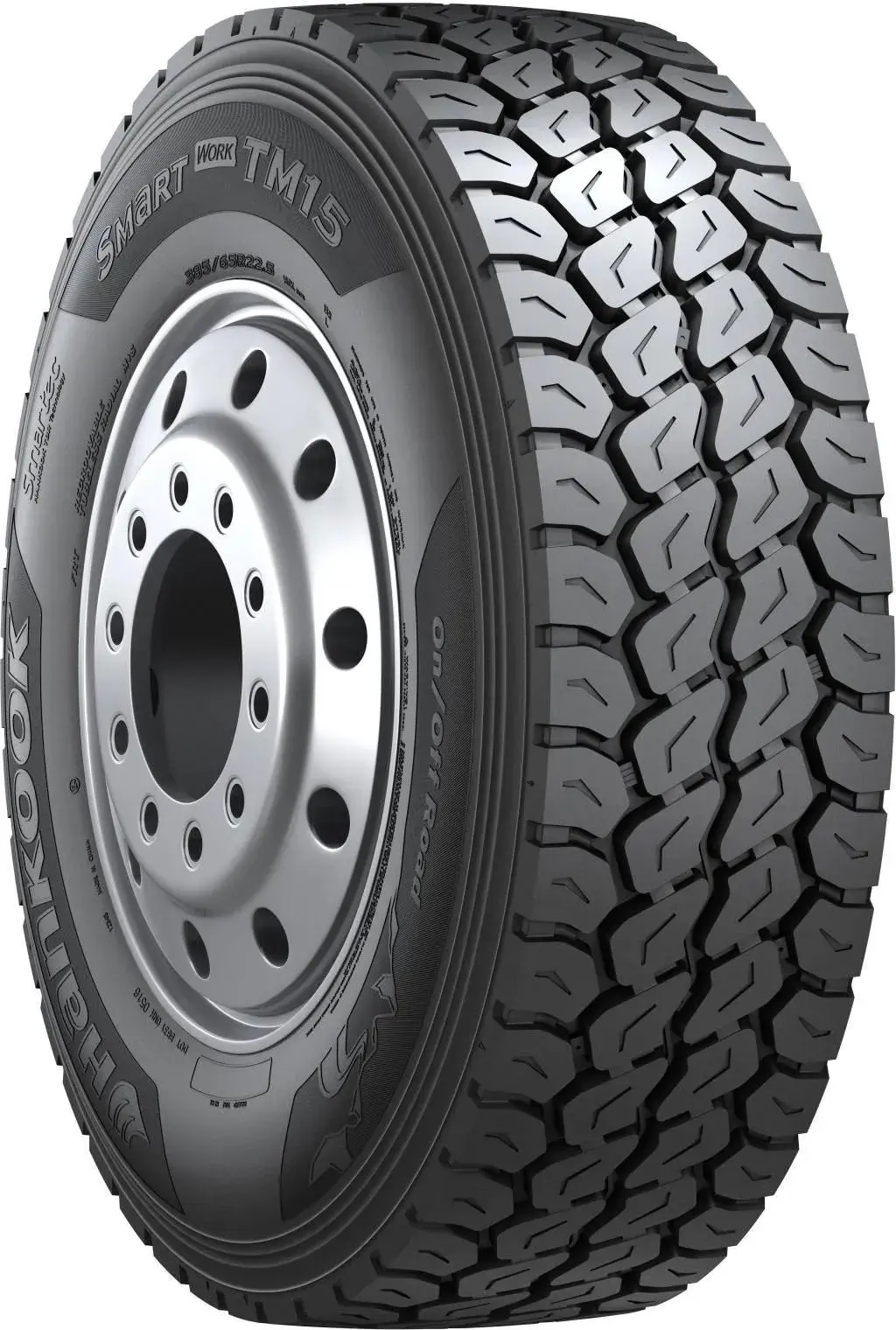 HANKOOK 385/65 R22.5 SMART WORK TM15 160K M+S ON/OFF TRAILER