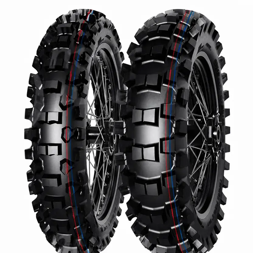 Mitas Terra Force-MX IT ( 90/100-12 TT 46M zadní kolo, Mischung Pit Cross, NHS, rot )