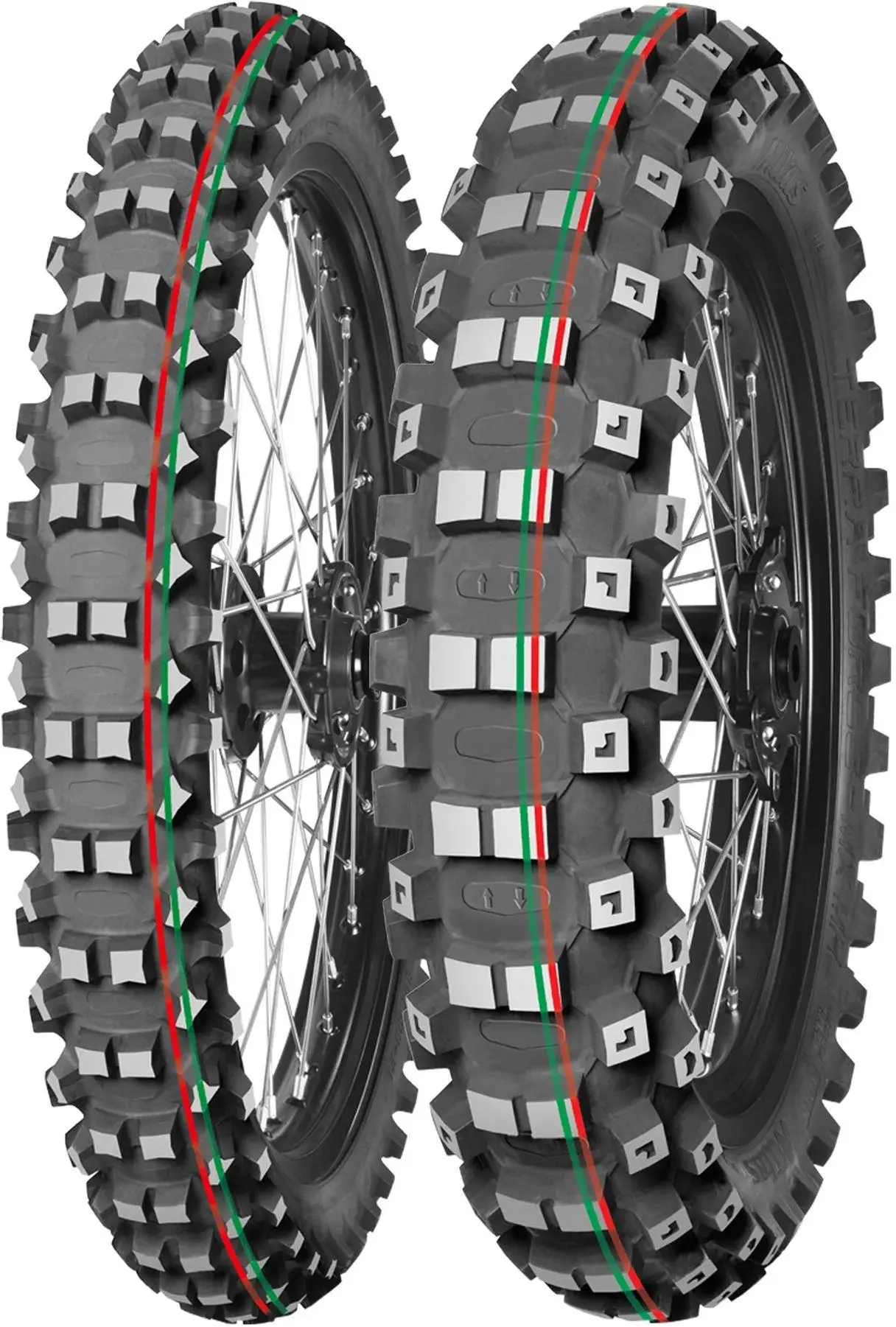 MITAS 90/90-14 TOURING FORCE-MH 46M TT PIT CROSS RED GREEN NHS FRONT DOT25/26