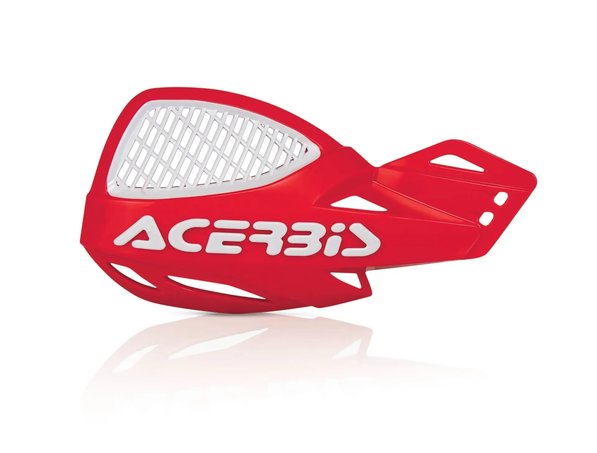 ACERBIS kryty páček MX UNIKO VENTED barva bílá / červená ( )