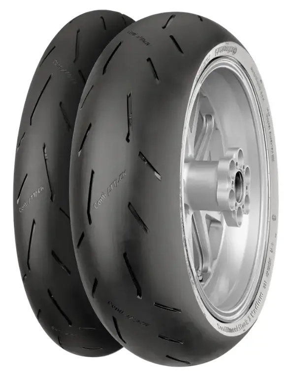 CONTINENTAL 190/55ZR17 CONTIRACEATTACK 2 MED 75W TL M/C ZADNÍ DOT 2024 (244657) ( )