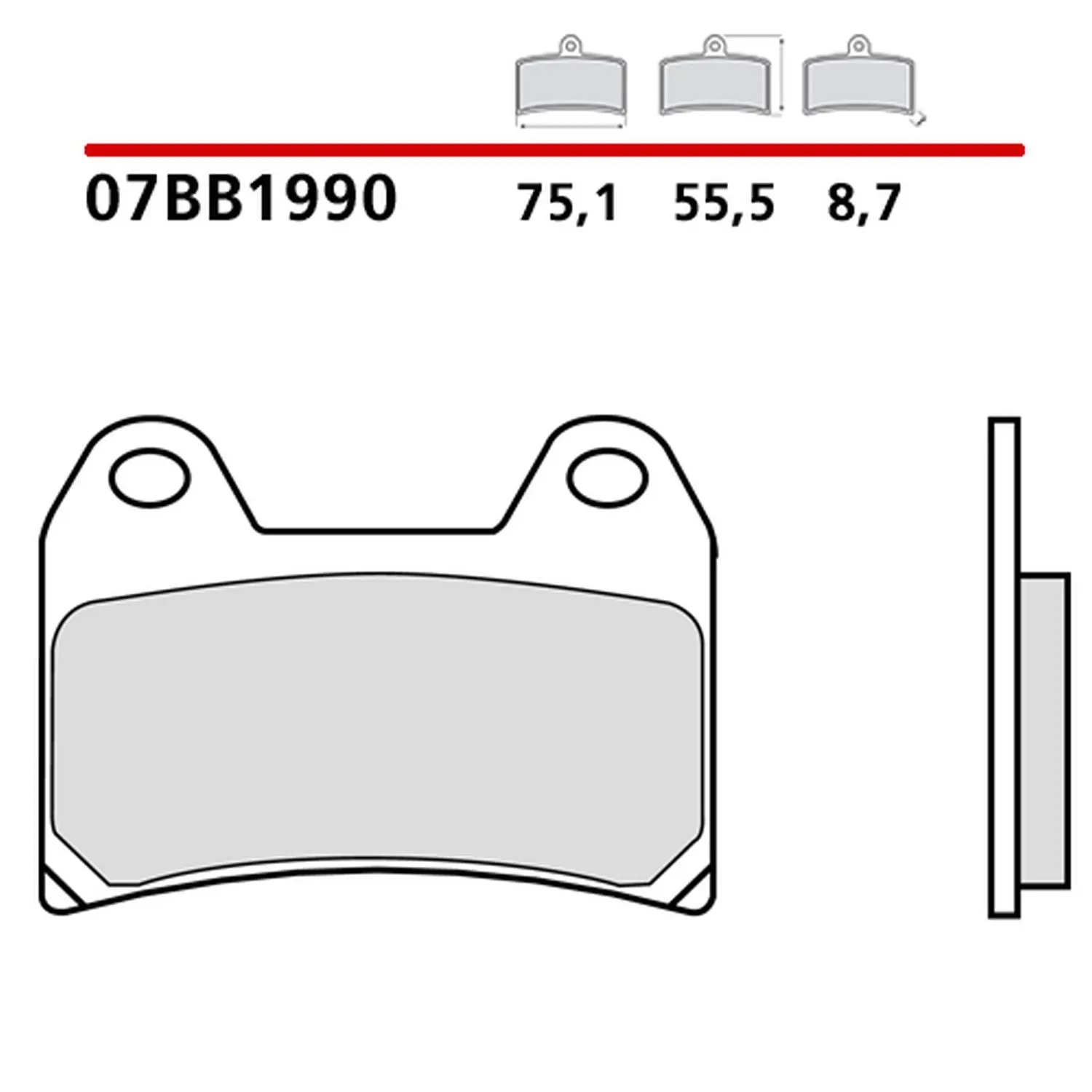 BREMBO brzdové destičky KH244 GENUINE SINTER (slinutý kov směs OEM) přední/zadní ( )
