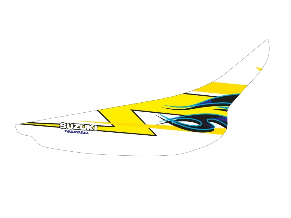 BLACKBIRD potah sedla SUZUKI RM125/250 01-08 REPLICA TEAM SUZUKI 2003 ( )