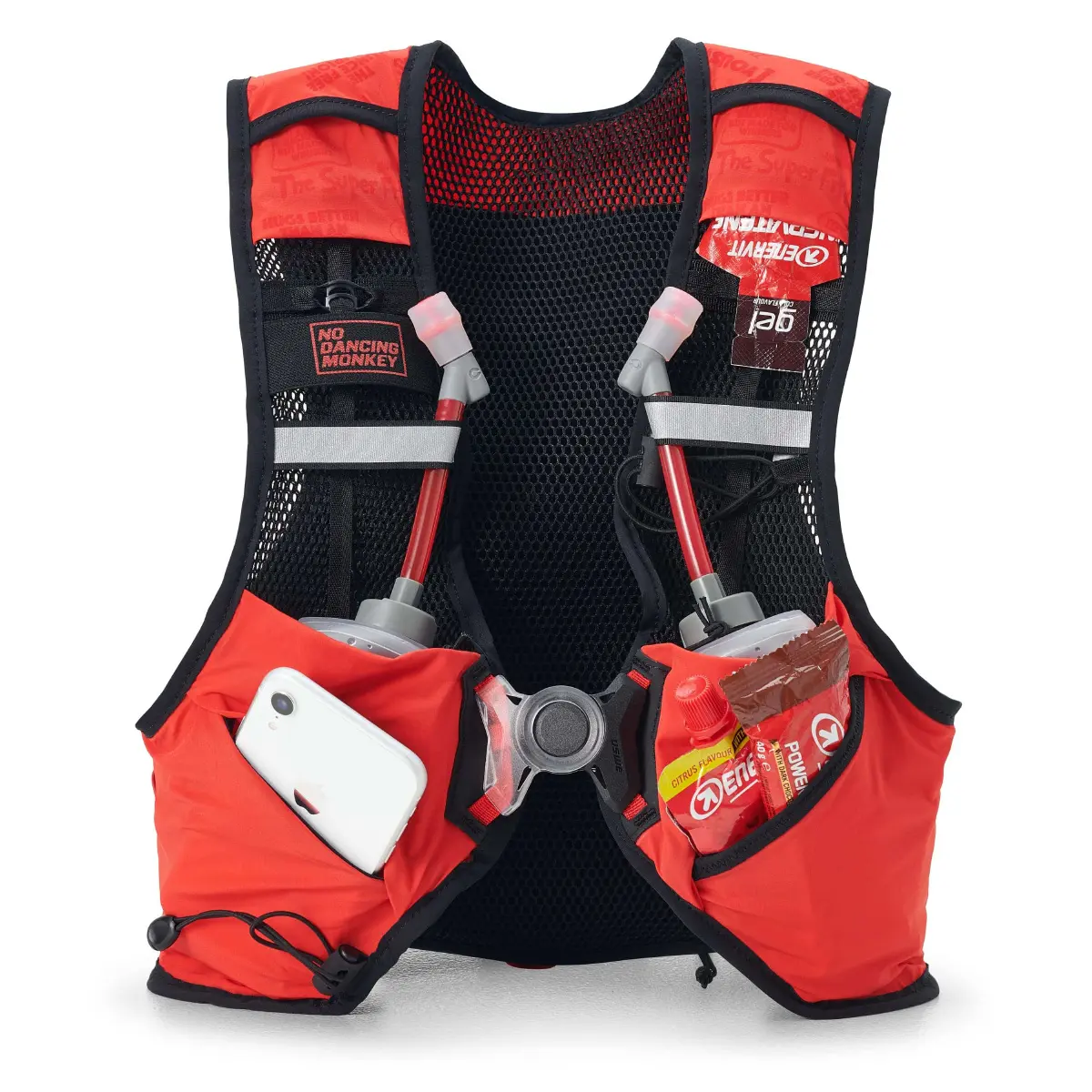 USWE běžecká vesta PACE 8L velikost XL červeno-černá ( )