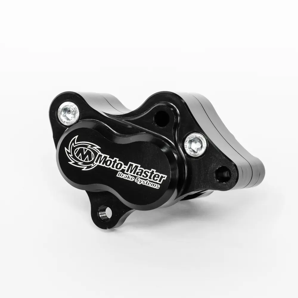 MOTO-MASTER brzdový třmen 4-pístový MXC CALIPER zadní KTM 50 SX, 65 SX, SX-E5 E-BIKE, GASGAS MC 50,MC-E E-BIKE, HUSQVARNA TC 50, EE E-BIKE (sada