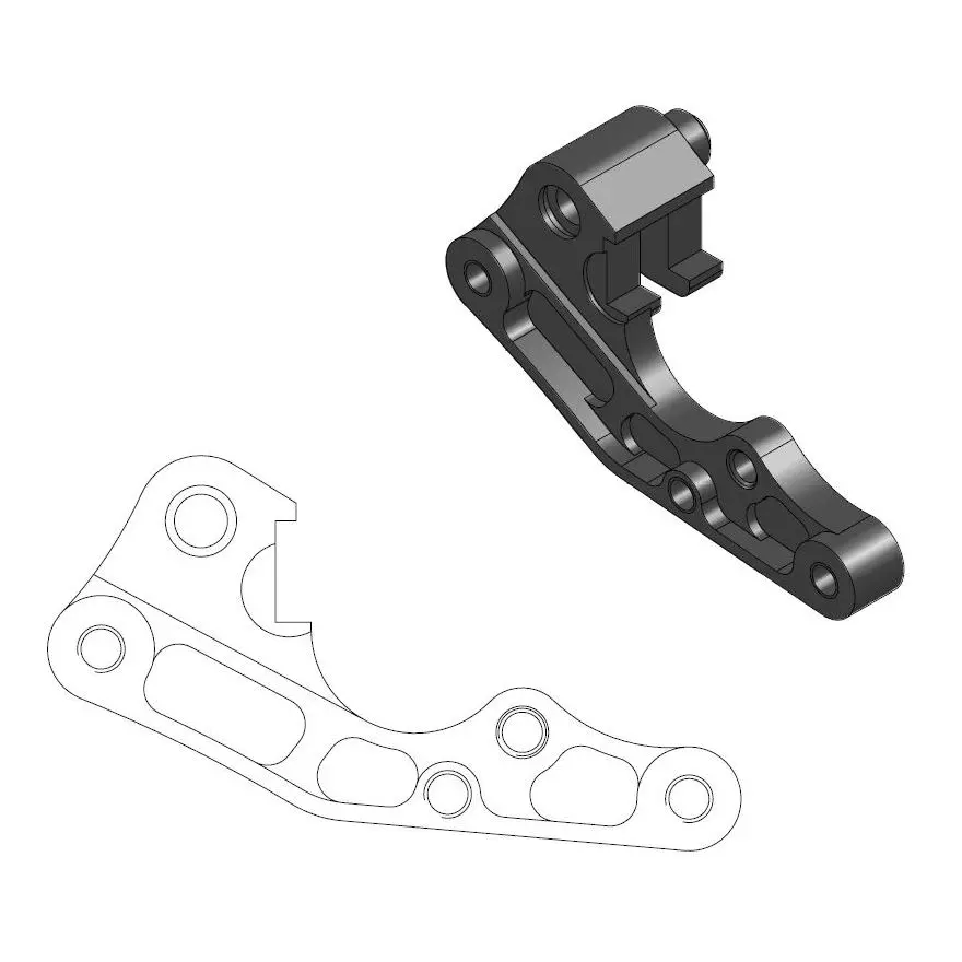 MOTO-MASTER adaptér pro brzdový kotouč FLAME 270mm přední BETA 250/300/350/390/400/430/450/480/498/500 BETA 250/300RR 13-19 (MOTO-MASTER adaptér pro)