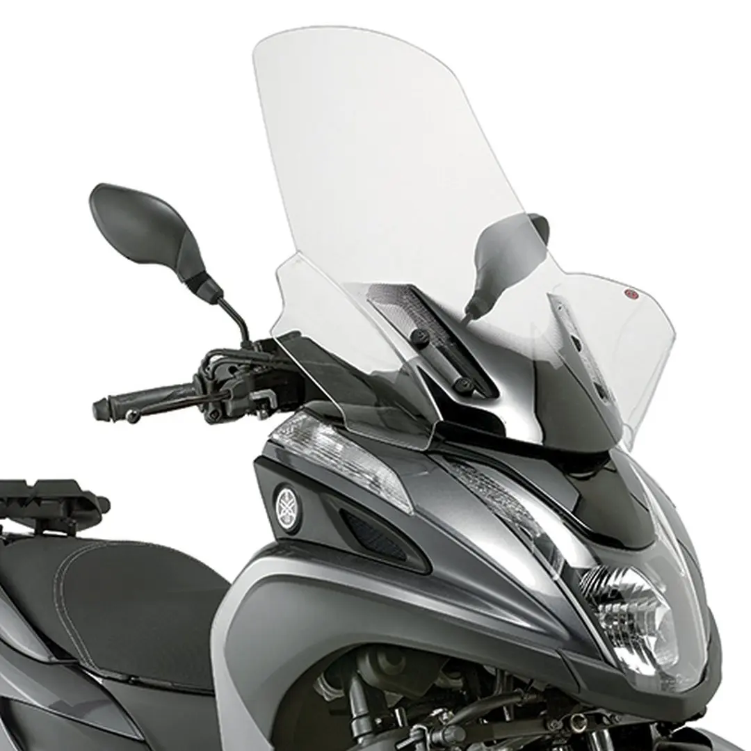 KAPPA plexi štít YAMAHA TRICITY 125-155 (14-24), MBK TRYPTIK 125 (14-17) 74 X 63 průhledný - potřebné upevnění D2120KITK ( )