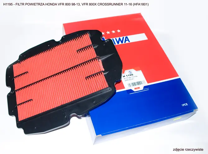 MIW/MEIWA vzduchový filtr HONDA VFR 800 98-13, VFR 800X CROSSRUNNER 11-16 ( )