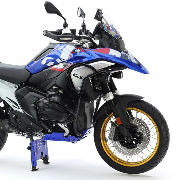 CROSSPRO hliníkové kryty motoru a chladiče (pasuje na původní desku motoru) BMW R 1300 GS, R 1300 GS TRIPLE BLACK, R 1300 GS TROPHY '23-'24 barva