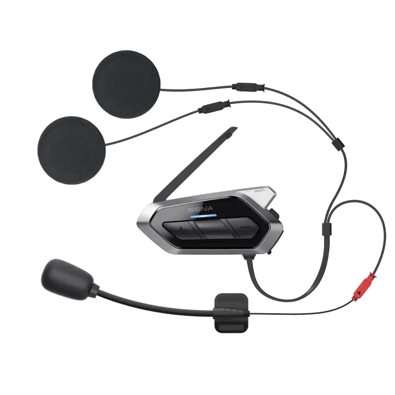 SENA interkom motocyklový 50R QUANTUM MESH 2.0 BLUETOOTH 5.0 do 2000M s FM rádiem a audio systémem HARMAN KARDON ( 2 sady ) (EL) ( )