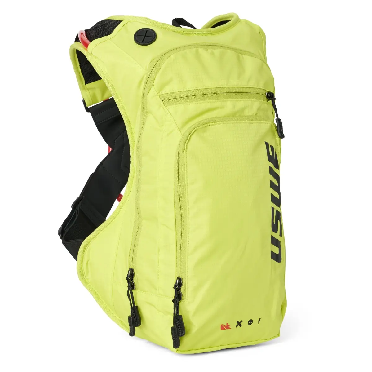 USWE CAMEL BAG OUTLANDER 9 CRAZY YELLOW barva žlutá fluorescenční MOTO/kolo objem 3L tekutina (9L batoh) ( )