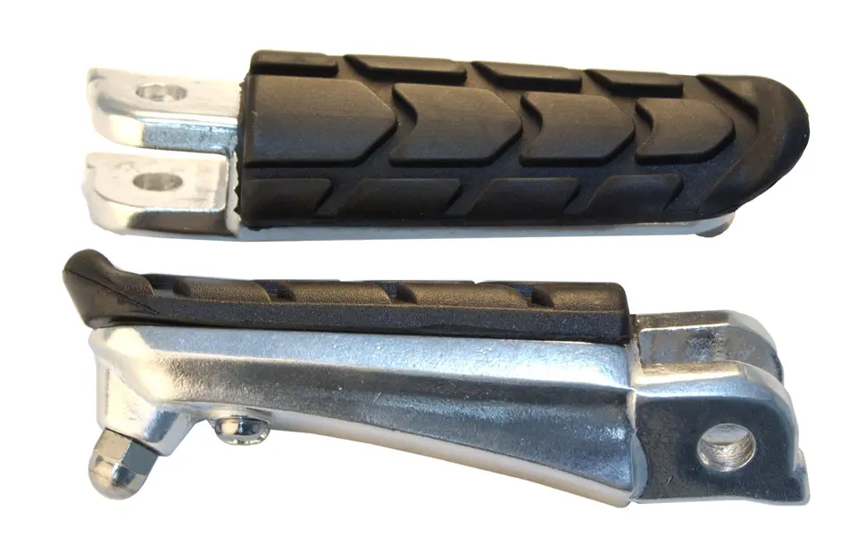 EMGO stupačka řidiče (komplet 2 ks. pravý levý) HONDA CBR 600 F4 99-06, VFR 800 02-09, VFR 1200F 10-13, CBR 1100XX 99-03 (605D,605I)