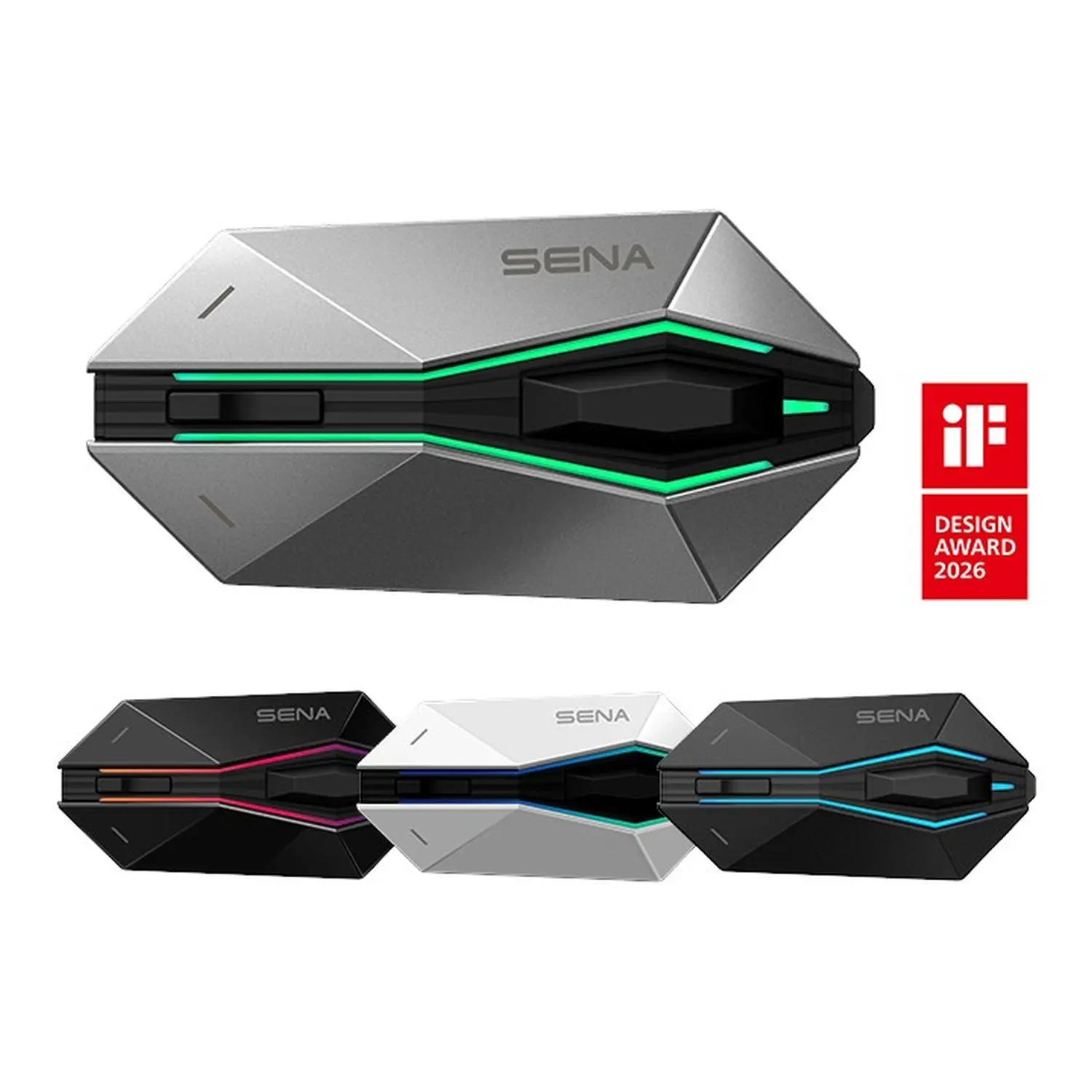 SENA motocyklový interkom 60X MESH 3.0 2.0 BLUETOOTH 5.3 WAVE do 2000m se zvukovým systémem BOSE ( 2 sady ) (EL) ( )