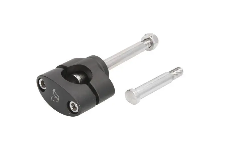 V PARTS (VICMA) držák řídítek průměr 28,6mm barva černá matná (balení obsahuje jeden můstek) (616N) ( )