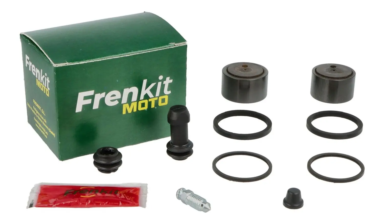 FRENKIT MOTO opravná sada brzdového třmenu (těsnění + písty) BREMBO (píst FI 28MM) zadní DUCATI MULTISTRADA 1200 '15-'18, MULTISTRADA 1260 '18-'24,