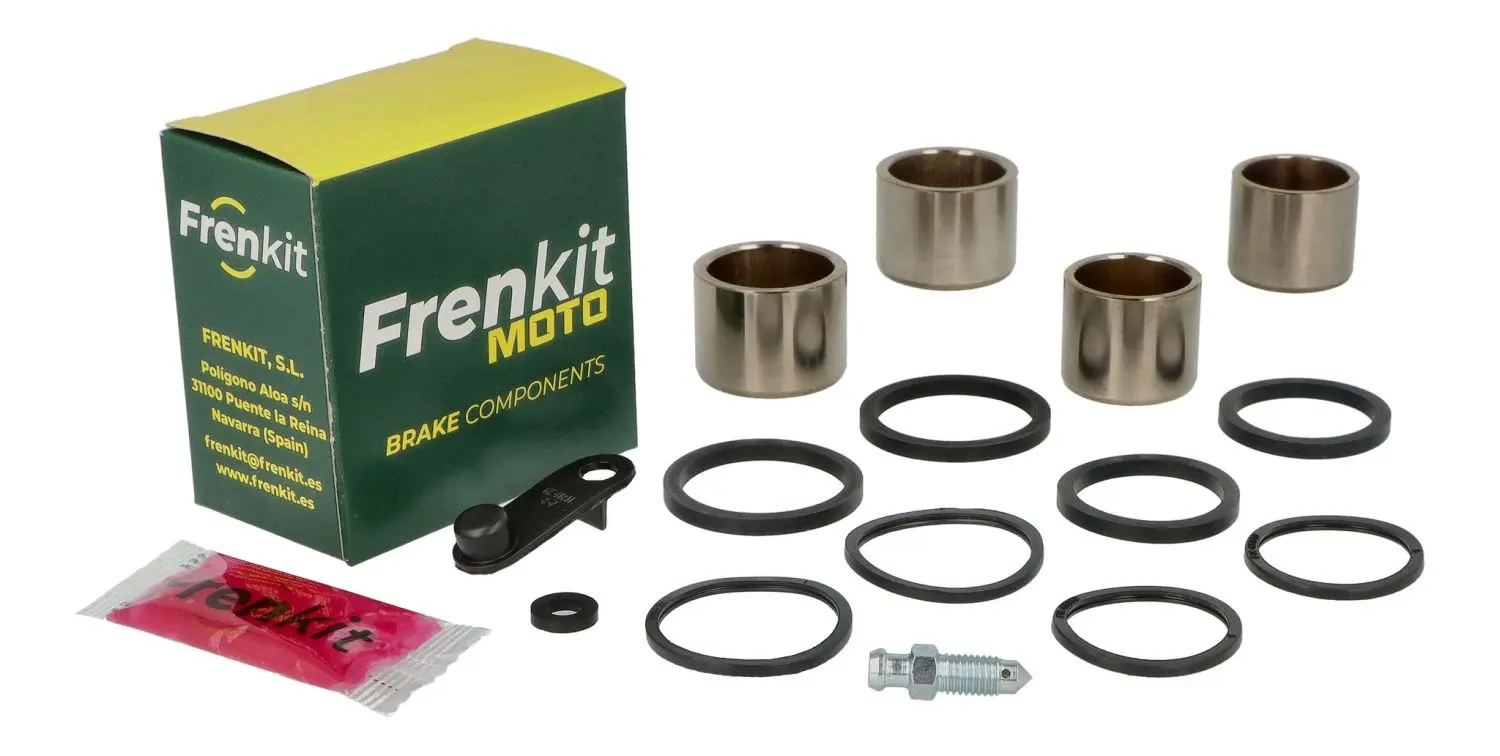 FRENKIT MOTO opravná sada brzdového třmenu (těsnění + písty) NISSIN (píst fi 27 / 30mm) přední HONDA CB 1000 '93-'95, VTR 1000 FIRE STORM '98-'06, VTR