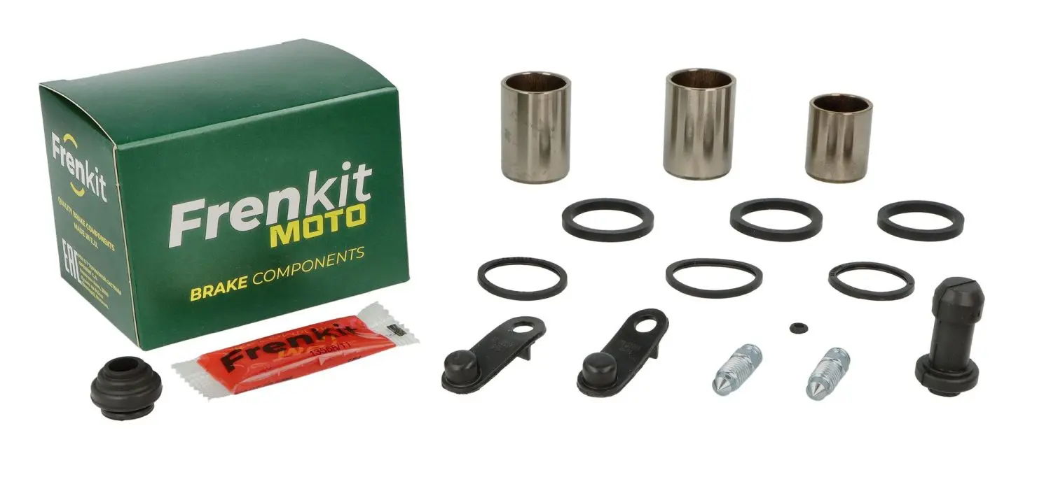 FRENKIT MOTO sada pro opravu brzdového třmenu (těsnění + písty) NISSIN (píst fi 23 / 25mm) přední HONDA VFR 800 '02-'13, VTX 1800 '01-'06, XL 1000 V