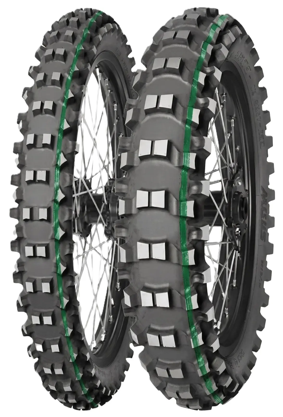 MITAS 110/100-18 TERRA FORCE-EX SM SUPER LIGHT (TECHNICAL ENDURO) (ZELENÝ PROUŽEK) 64R ZADNÍ TT DOT 2026 (náhrada : 70000217) ( )