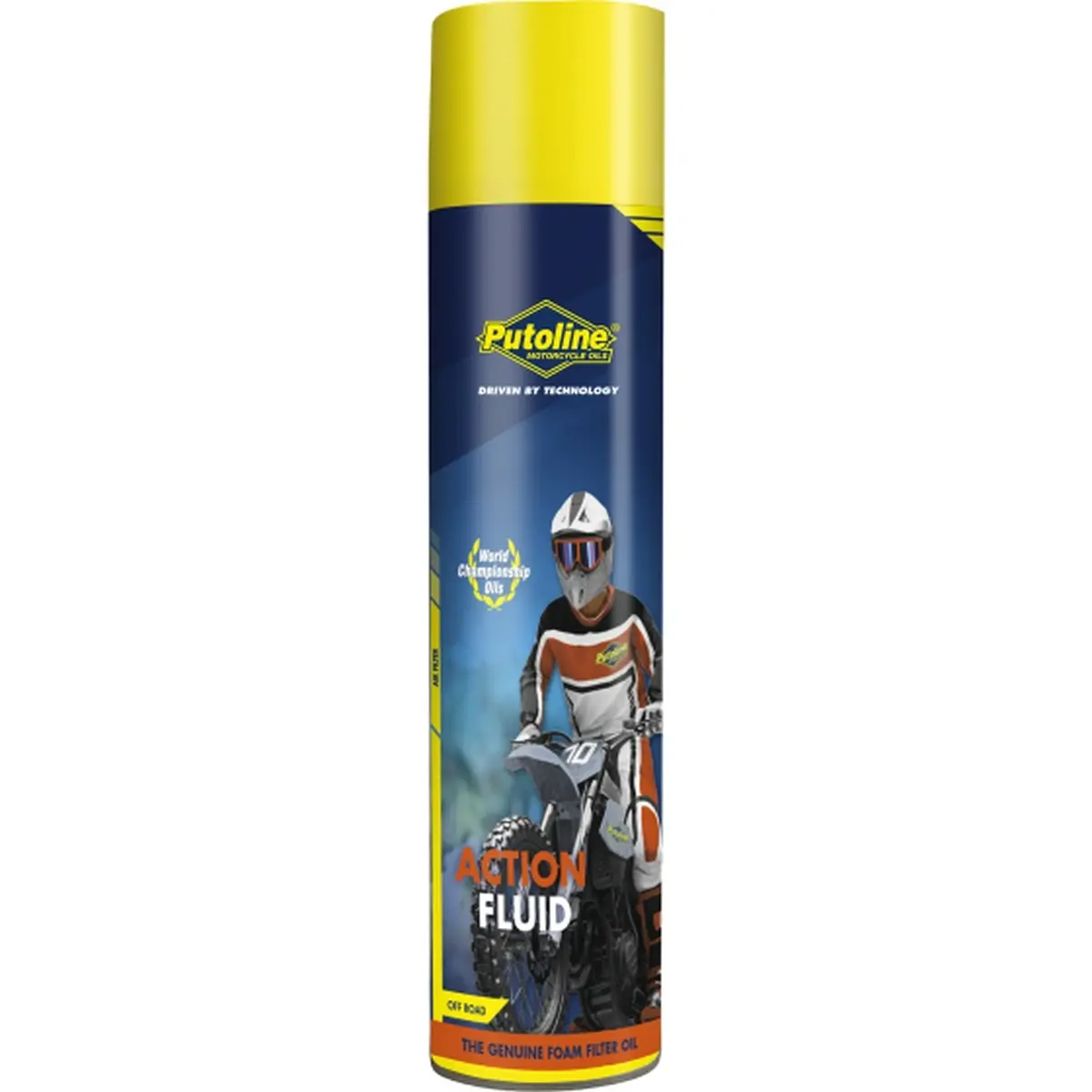 PUTOLINE sprej AIR FILTER OIL kapalina pro namáčení vzduchového filtru ACTION FLUID 600ML (AKC) ( )