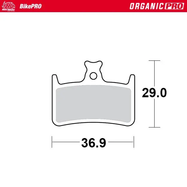 MOTO-MASTER BIKE PRO brzdové destičky organické PRO vhodné pro HOPE E4, M4, RX4 (MOTO-MASTER BIKE PRO brzdové destičky organické PRO vhodné pro HOPE)