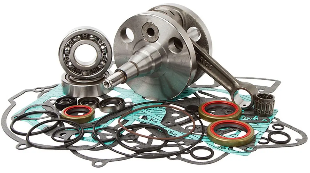HOT RODS opravná sada spodní části motoru KTM EXC 200 03-05, SX 200 03-04, XC 200 06-09, XC-W 200 06-12 (kliková hřídel, ložiska, těsnění, těsnění)