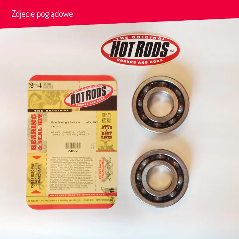 HOT RODS ložiska klikové hřídele SUZUKI LTR 450 (06-11) ( )