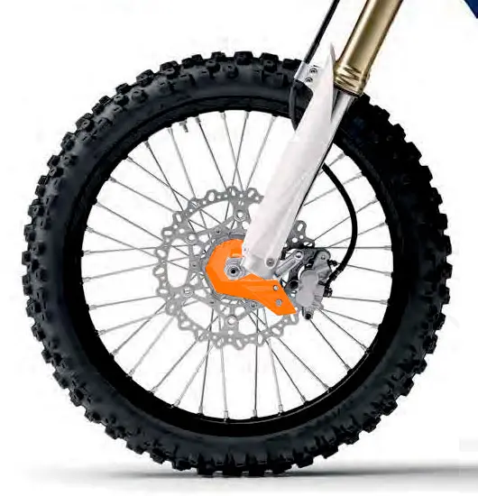 POLISPORT spodní kryt předního tlumiče (s montážní sadou) HUSQVARNA TC/FC/TE/FE/TX/FX '15-'25; KTM SX/SX-F/EXC/EXC-F '15-'25; GAS GAS MC/MC-F '21-'25;