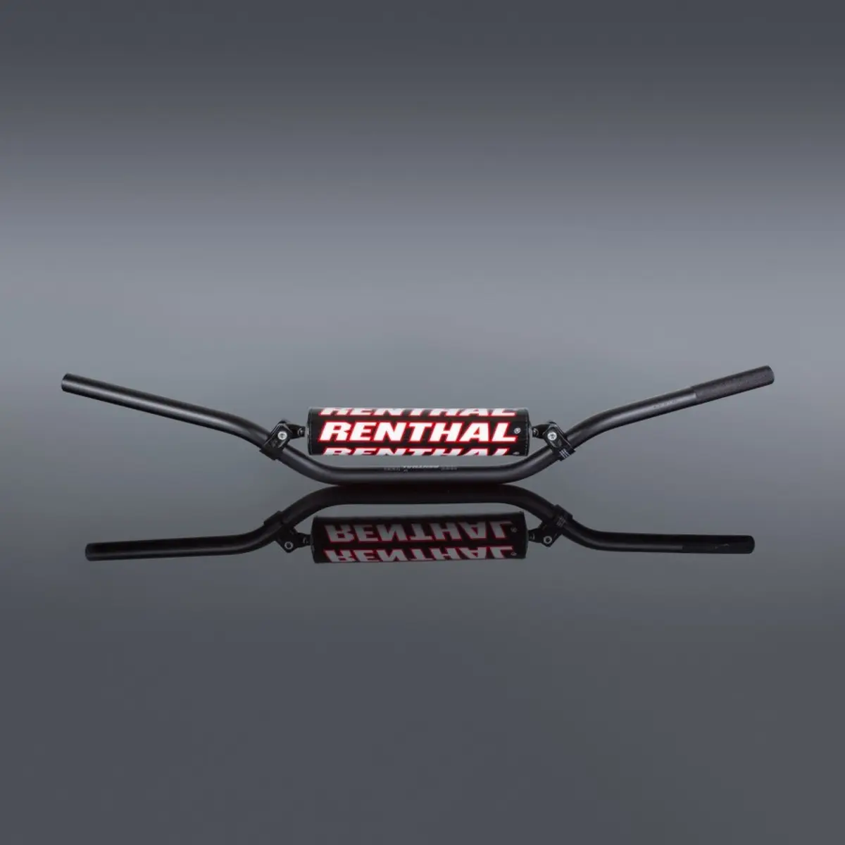 RENTHAL řidítka 7/8 (22mm) MX MINI HANDLEBAR BLACK KTM 65 SX PADDED barva černá s chráničem (RENTHAL řidítka 7/8 (22mm) MX MINI HANDLEBAR BLACK KTM)