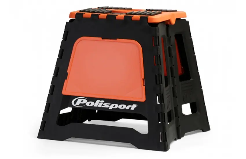POLISPORT motocyklový stojan (křeslo) maximální zátěž 250KG barva oranžová/černá ( )