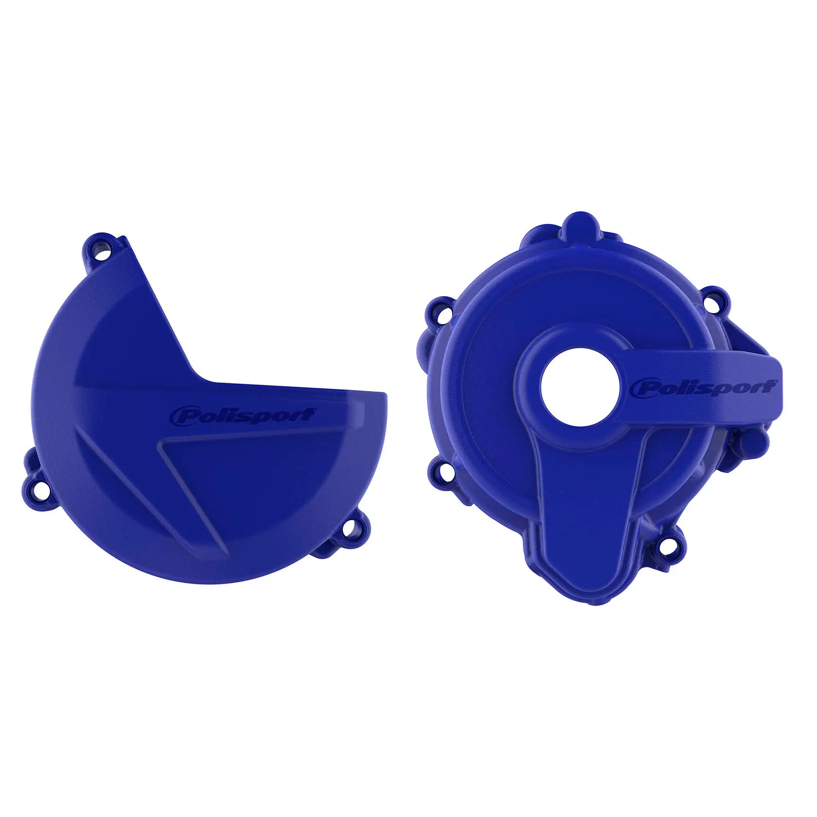 POLISPORT sada krytu alternátoru, spojky a vodního čerpadla SHERCO SE 250/300 16-26 barva modrá (8466000002+8465400002+8484700002) ( )
