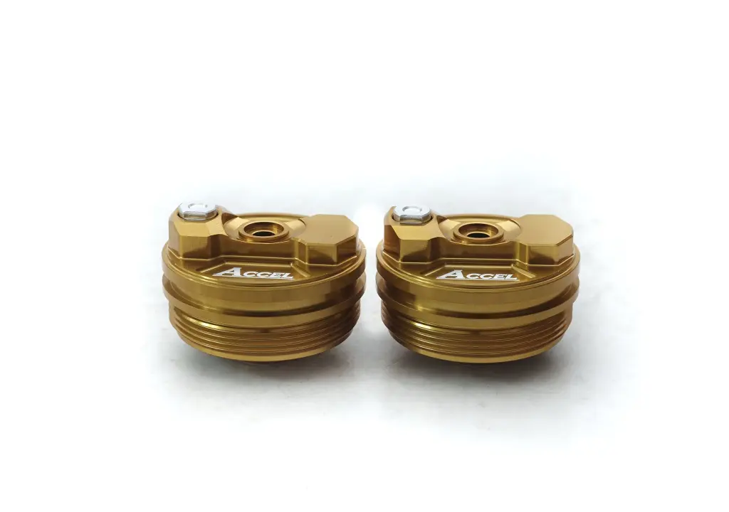 ACCEL horní zátka předního tlumiče s regulací HONDA CRF 250R 18-20, CRF 450R/RX 17-20, CRF 250RX 19-20, CRF 450X/L 19, KAWASAKI KXF 450 19-20, SUZUKI