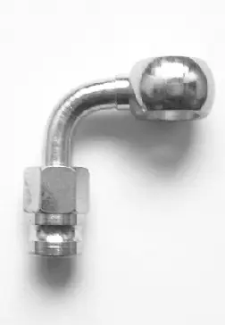 FREN TUBO koncovka brzdové hadice kompletní průměr 10mm úhel 90° ( )