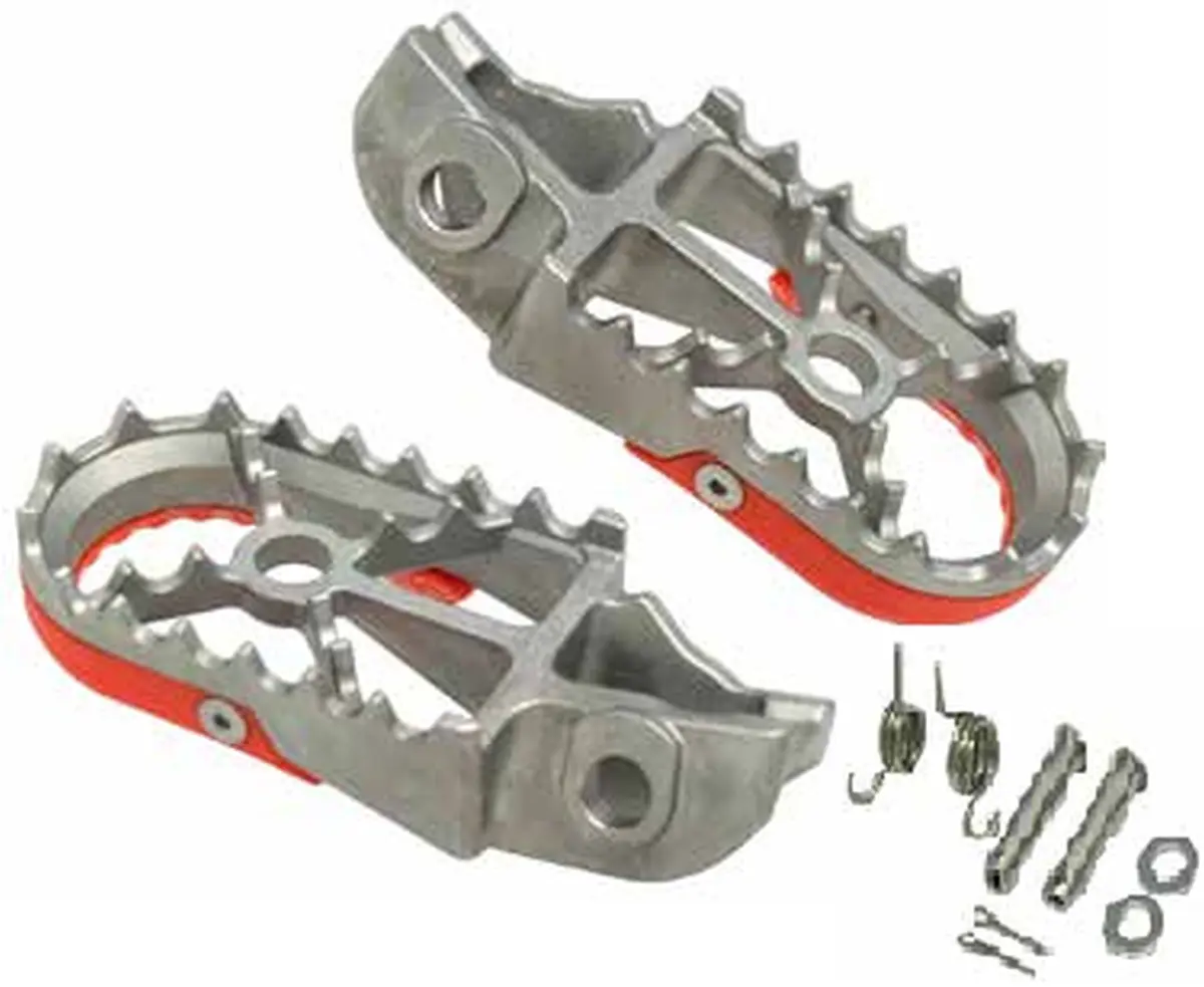 BUZZETTI stupačky řidiče KTM SX 85 18-22; SX/SXF 125/250/350/450 16-22; HUSQVARNA TC 85 18-22; TC 125 16-22; FC 250-450 16-22; FX 350/450 17-22 (