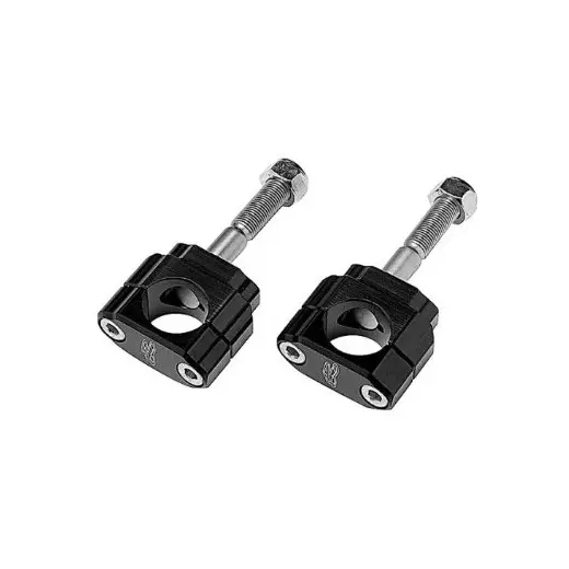 RENTHAL zvedáky řídítek 28,8mm 5mm YAMAHA komplet barva černá ( )