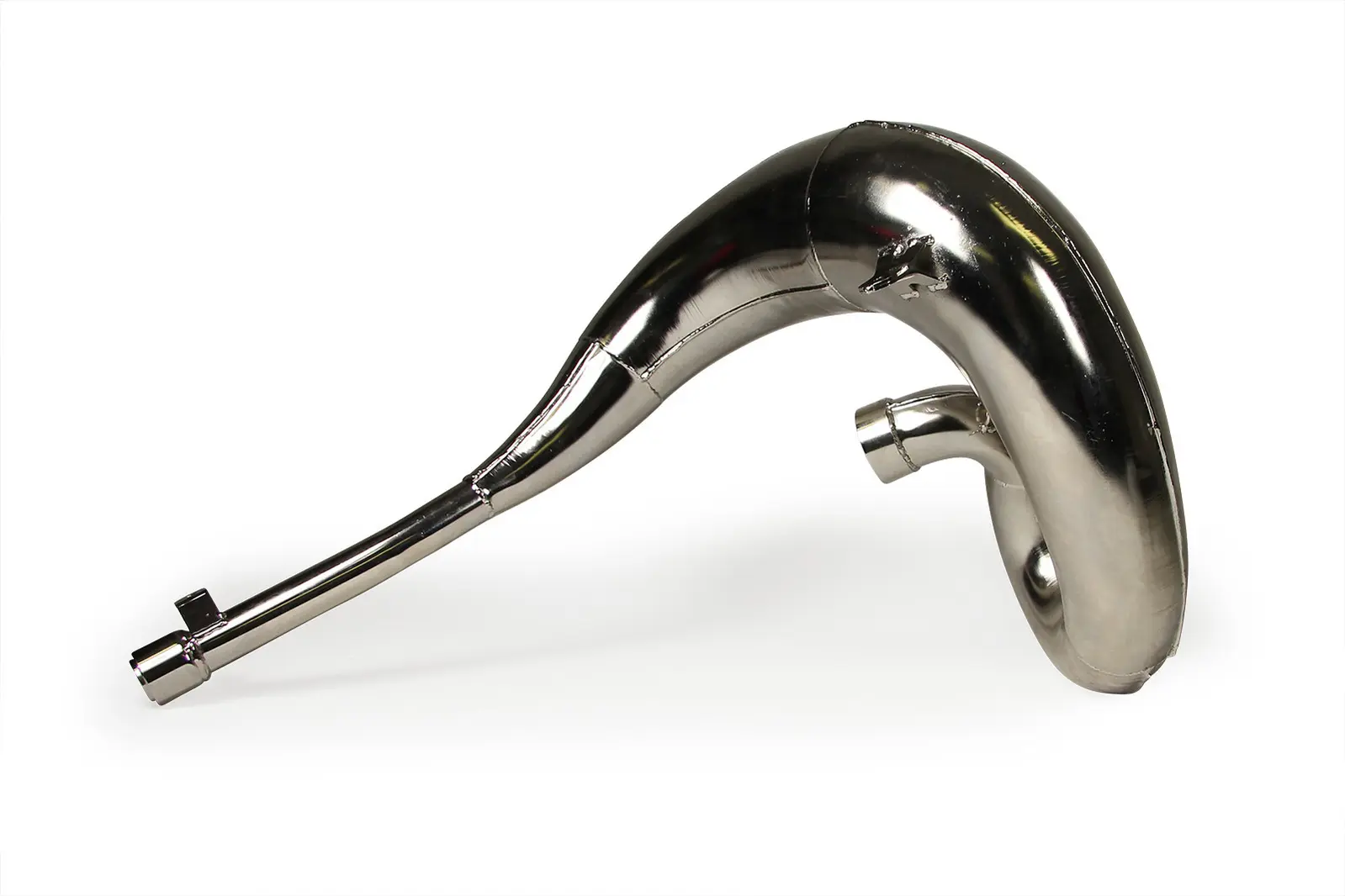DEP PIPES difuzor/komora/rezonanční trubice poniklovaná (FRONT EXHAUST PIPE NICKEL): HONDA CR 250 '03-'04 (na objednávku) ( )