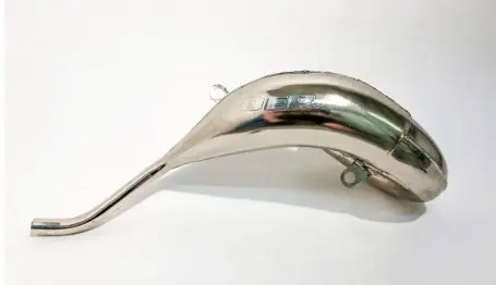 DEP PIPES difuzor/komora/rezonanční trubice poniklovaná (FRONT EXHAUST PIPE NICKEL): KTM SX 125/150, HUSQVARNA TC 125 '19-, GAS GAS MC 125 '21-