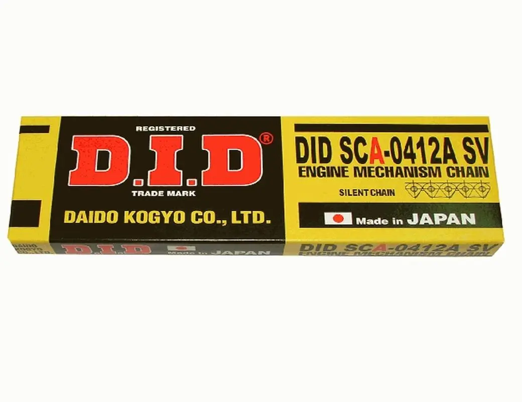 DID rozvodový řetěz SCA0412SV-142 (142-článků) rozpojený + nýtovací spojka ( )