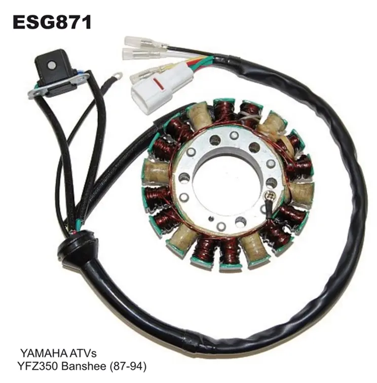 ELECTROSPORT vinutí alternátoru (stator) YAMAHA YFZ 350 BANSHEE (87-94) (se snímačem otáček) ( )