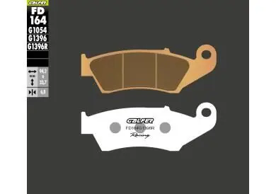 GALFER brzdové destičky KH185 sintrované barva zlatá OFF ROAD závodní (GALFER brzdové destičky KH185 sintrované barva zlatá OFF ROAD závodní)