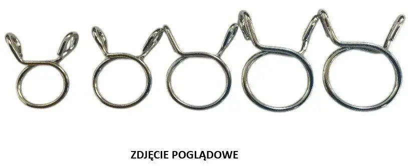 TOURMAX třmen / spona palivových hadic 8mm 10 ks (MADE IN JAPAN) ( )