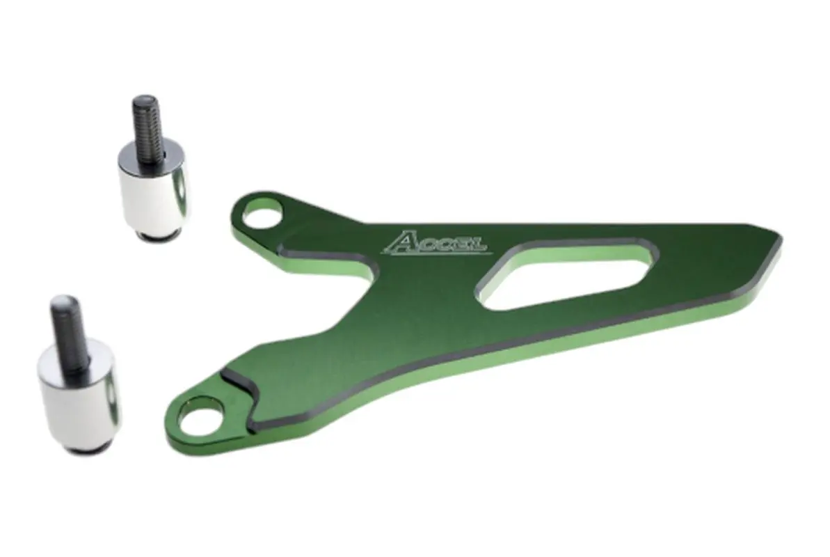 ACCEL kryt řetězového kola přední YAMAHA YZF 250/450 '14-20, 250/450X '16-19, WRF 250/450 '16-19, KAWASAKI KXF 250 '04-'16, SUZUKI RMZ 250 '04-'06