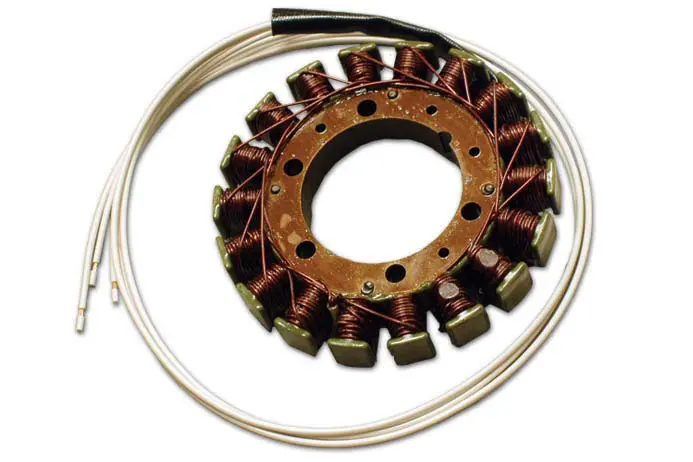 ELECTREX vinutí alternátoru (stator) YAMAHA XV535 VIRAGO 87-01, XTZ660 91-98, XTZ750 89-95, SUZUKI LS650 86-04, VS1400 87-04, KAWASAKI VN1500 87-98