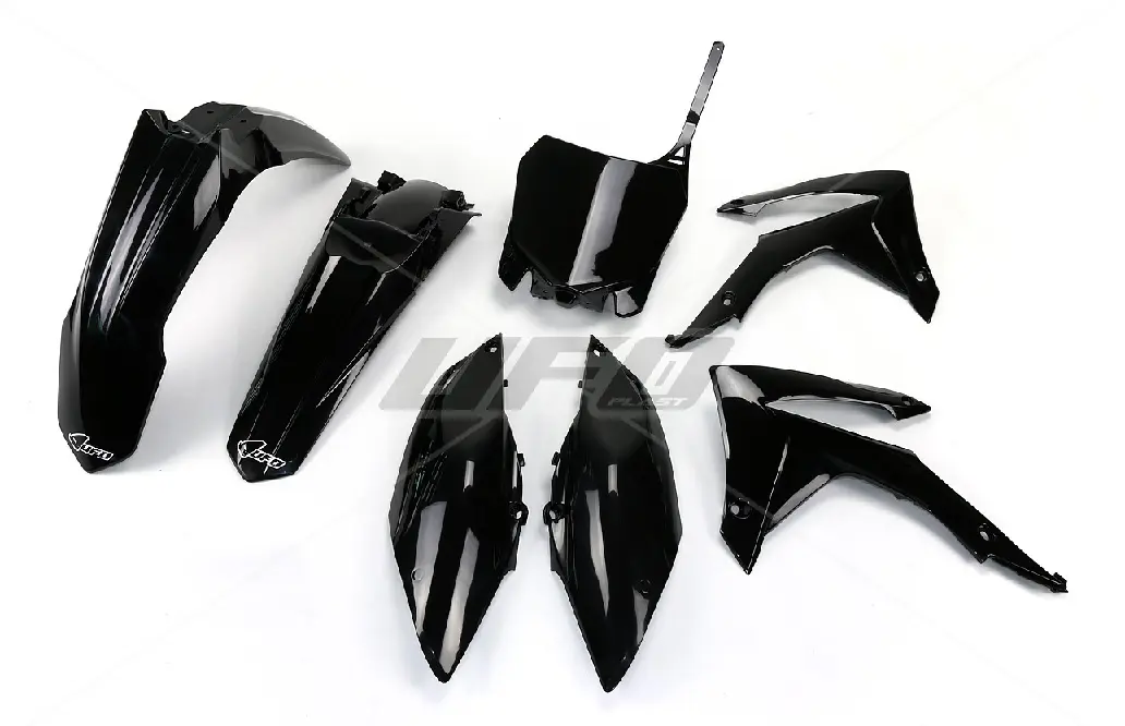 UFO kompletní sada plastů HONDA CRF 450R 13-16, CRF 250R 14-17 barva černá (HO116E001) ( )